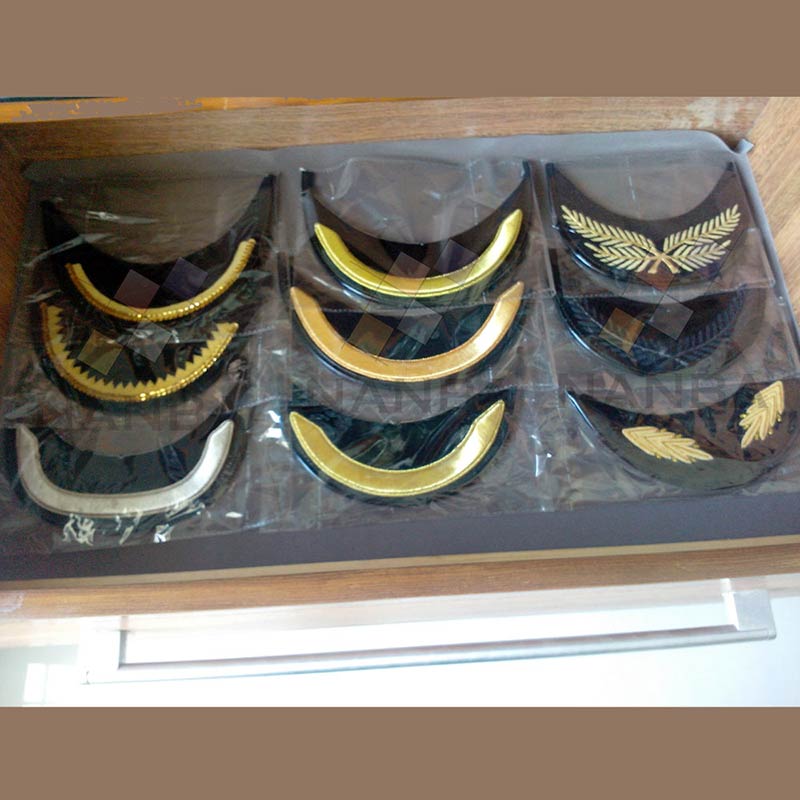 Uniform Embroidered Peak Visors 002