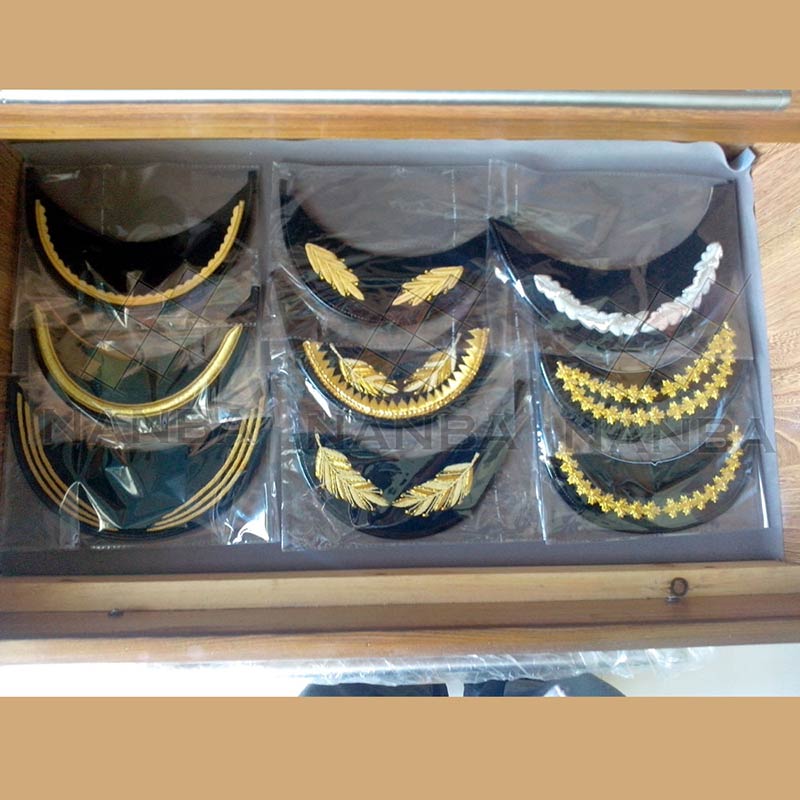Uniform Embroidered Peak Visors 003