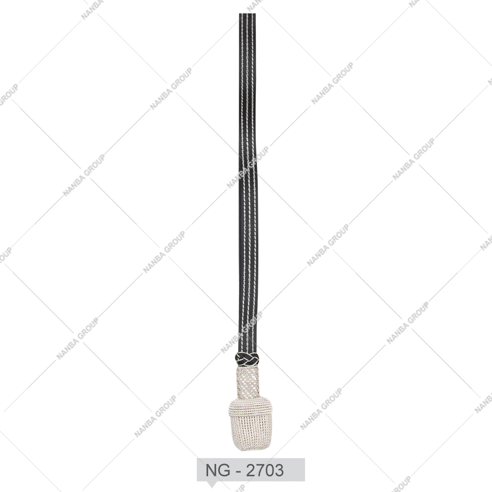 003 Factory High Quality Uniform Hand Made Material Sword Knot Available OEM Service - Image 1