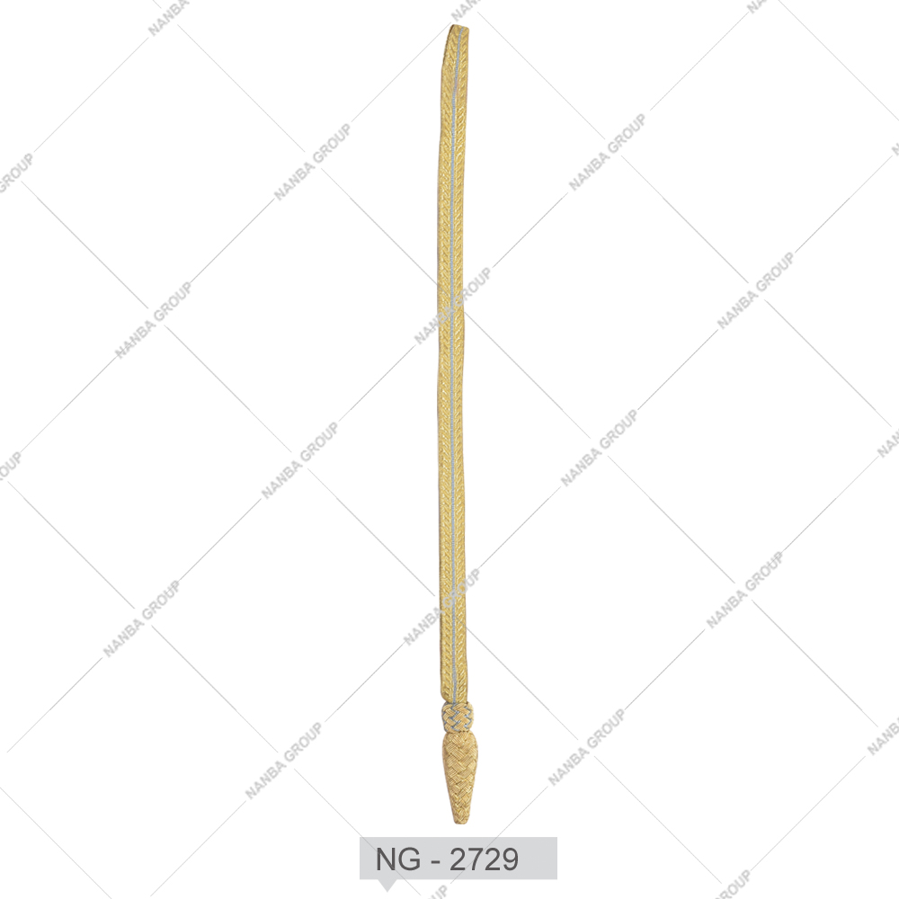 15 OEM Service Gold Wire Sword Knot Wholesale Price Uniform Sabre Knots Made in Pakistan - Image 1