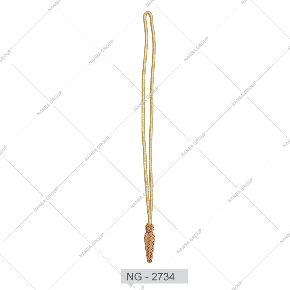 20 Ceremonial 100% Metallic & Bullion Wire Outdoor Reproduction Uniforms Accessories Sword Knot - Image 1
