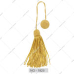 NANBA GROUP Metallic Bullion Wire Customized Size Fringe Tassel for Uniforms Graduation Decorative Use-Making Supplies