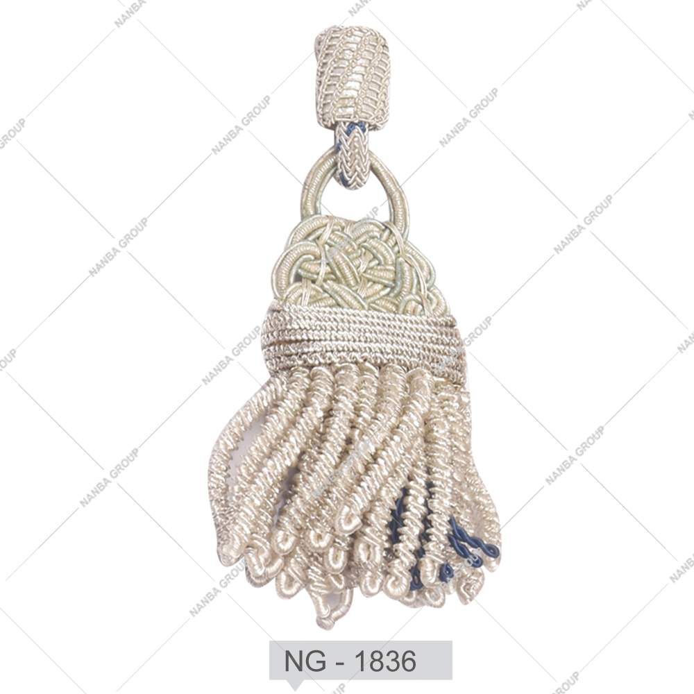 35 Top Quality Metallic Bullion Wire Customized Size Fringe Tassel for Uniforms Graduation Home Decor Making Supplies - Image 1