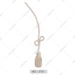 Hot Sale New Customizable French Bullion Sword Knot Wholesale Nylon Polyester PC Bullion Wire