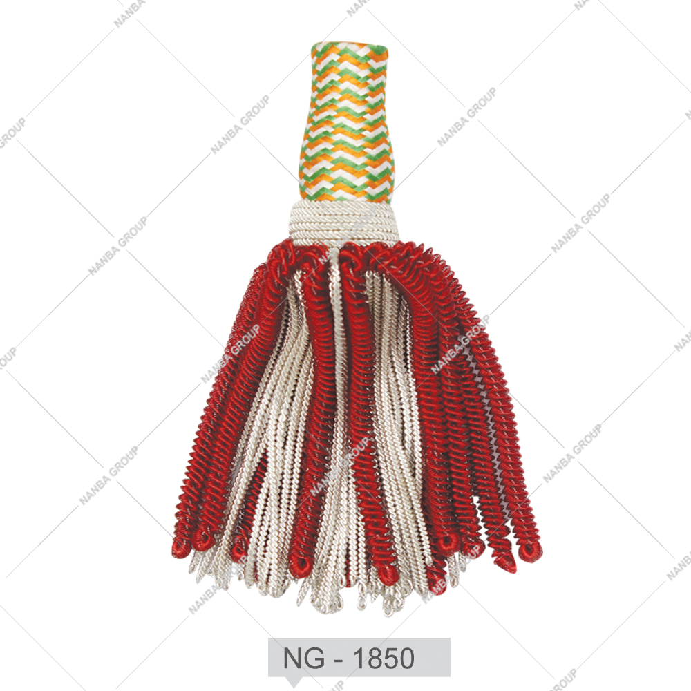 49 Customized Borlas Banderian Tassels Gold Bullion Borlas Bolitas Fringe Tassel in Low Price - Image 1