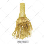 Customized Supply Uniform Gold Bullion Tassels Bullion Tassel French Metallic Gold Tassel