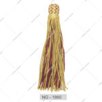 OEM Custom Gold Bullion Tassels Wholesale Metallic Bullion Tassel High Quality Materials Handmade
