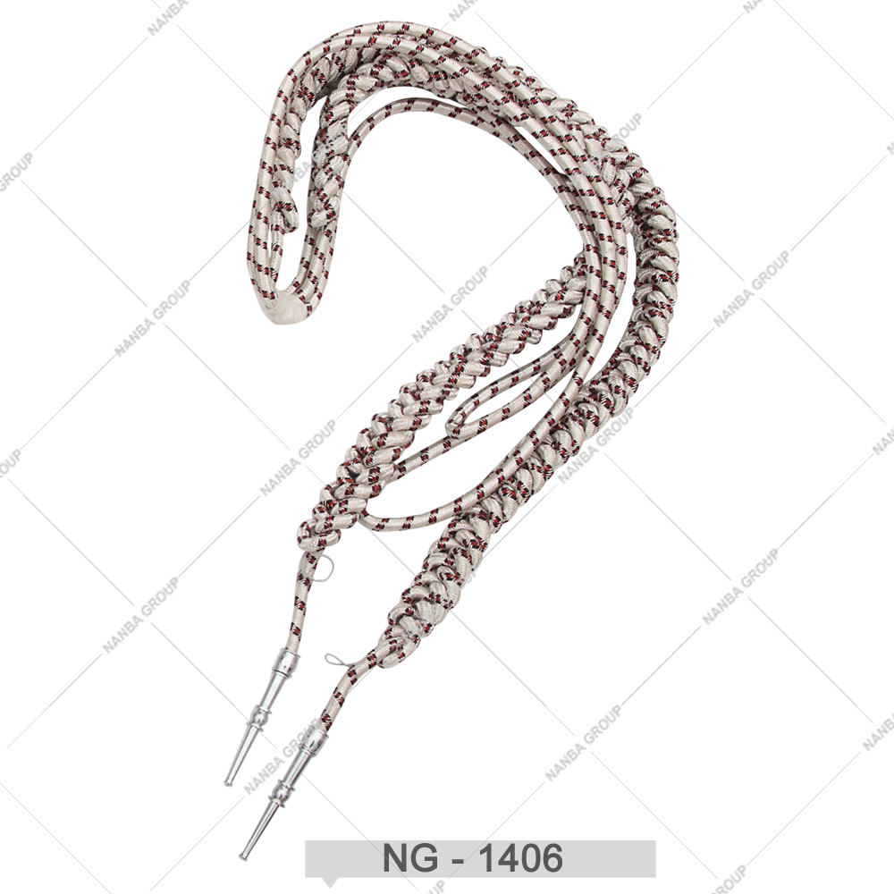 NG - 1406 Wholesale Lowest Price Custom Aiguillettes for Top Quality Uniform Accessories - Image 1