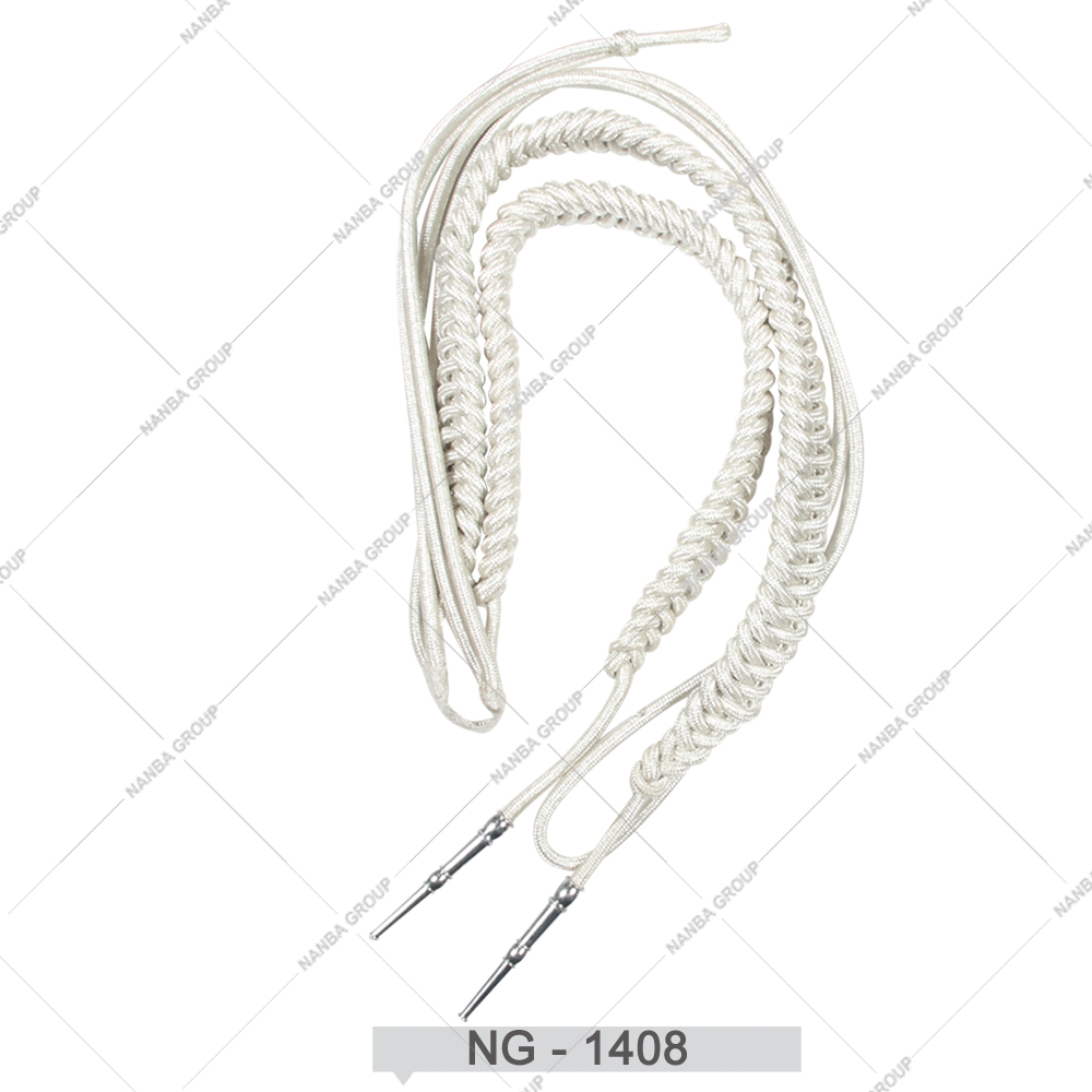 NG - 1408 Wholesale High Quality Full Size All Wire Hand Braided Aiguillettes for Performance Accessories - Image 1