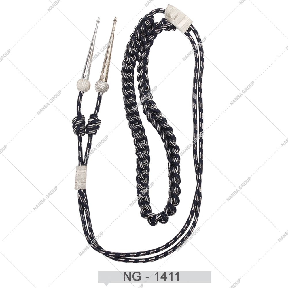 NG - 1411 Wholesale Officers Uniform Aiguillette High Quality Aiguillettes for Officers Uniform Accessories - Image 1