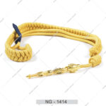 OEM High Quality Eco-friendly Gold Colors Citation Cords Ceremonial Aiguillette Uniform Accessories Brass Tip