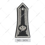 Tactical Uniform Embroidery Woven Fabric Epaulets Shoulder Boards Eco-Friendly NANBA GROUP Uniform Rank Accessories