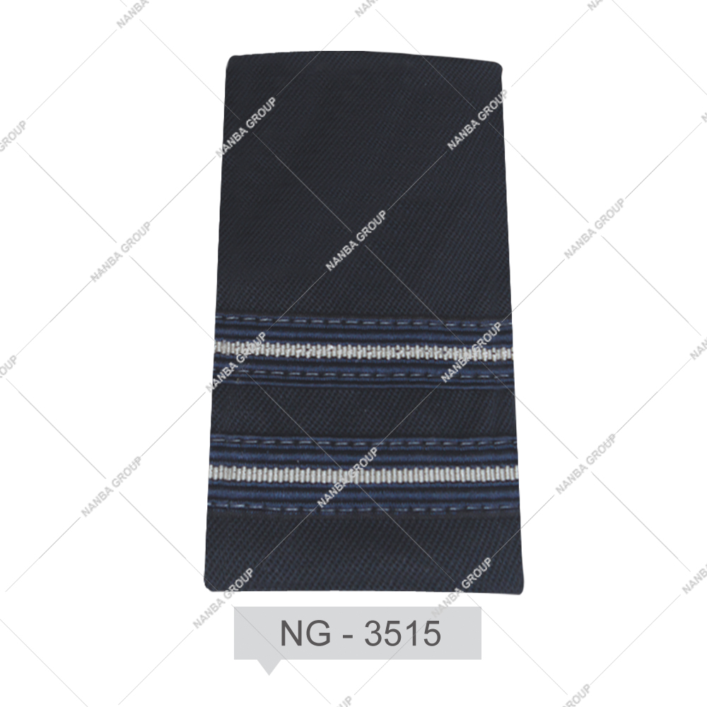 NG - 3515 Custom Metal Shoulder Epaulets Embroidery Pin Badges Boards for Pilot Epaulets Uniform Accessories - Image 1