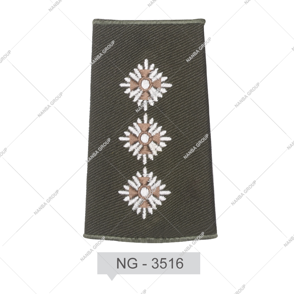 NG - 3516 Shoulder Epaulets Embroidery Pin Badges Boards for Pilot Epaulets Uniform Accessories - Image 1