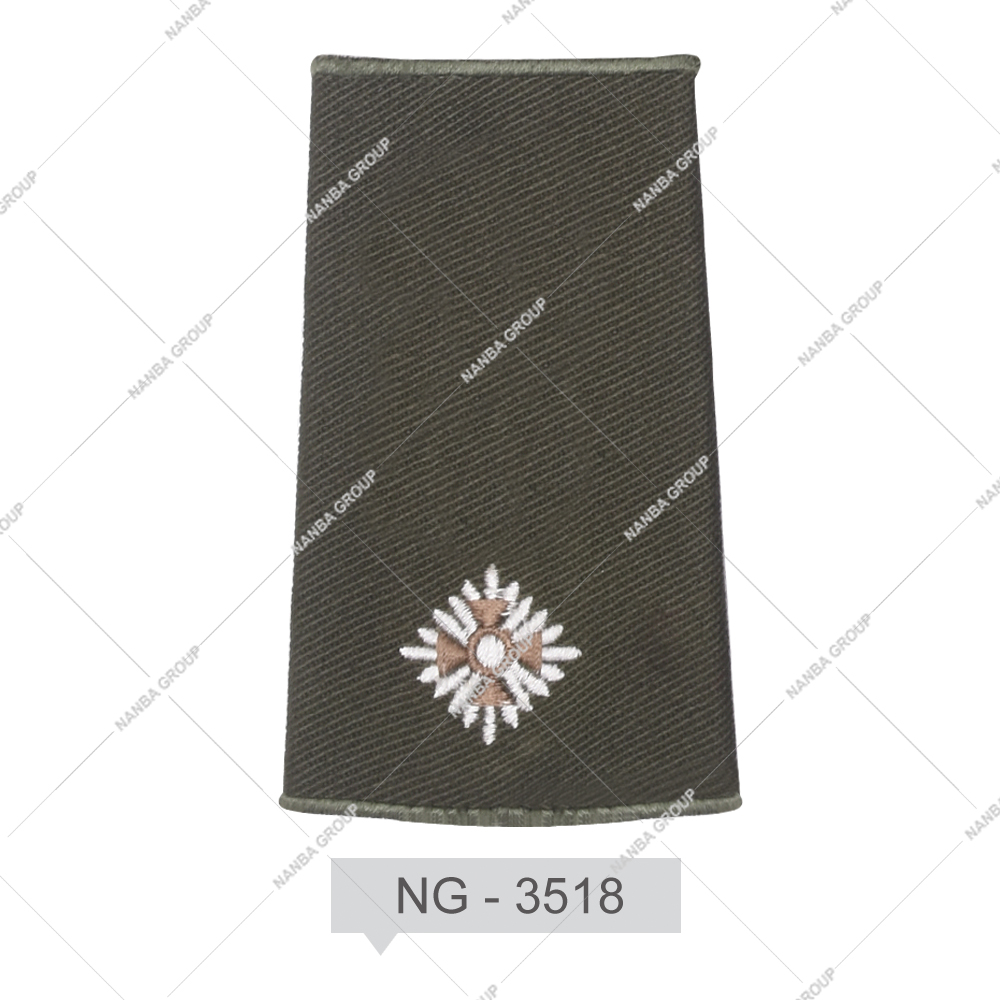 NG - 3518 Customizable Embroidered Eco-Friendly Professional Uniform General Shoulder Epaulets Boards - Image 1