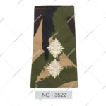 Ceremonial Custom Embroidered Eco-Friendly Security Uniform Epaulettes Accessories Polymer Material Shoulder Board