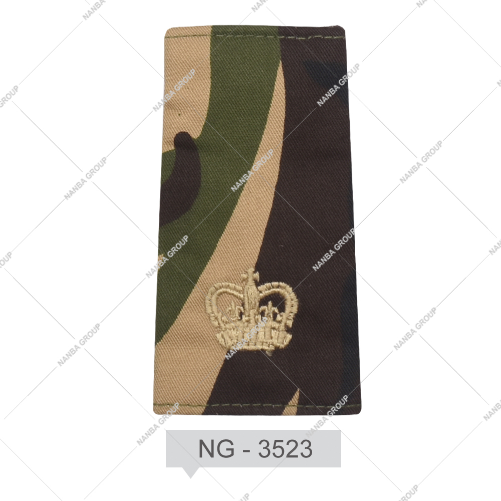 NG - 3523 Best Quality Embroidery Eco-Friendly Shoulder Board Pilot Strap Uniform Epaulettes Rank Customized Design Made in Pakistan - Image 1
