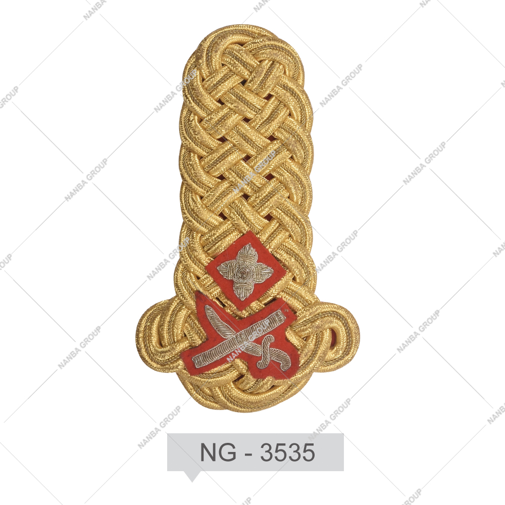 NG - 3535 OEM ODM Epaulets Epaulettes and Badge Formal Epaulette Security Uniform Accessories Shoulder Boards - Image 1