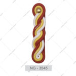 Custom Design Eco-Friendly Embroidery Patch Epaulettes Uniform Accessories Custom Logo Style Plain Shoulder Promotional Office