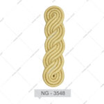 Professional Embroidered Eco-Friendly Fashion Ceremonial Uniform Shoulder Boards Soft -On Epaulettes