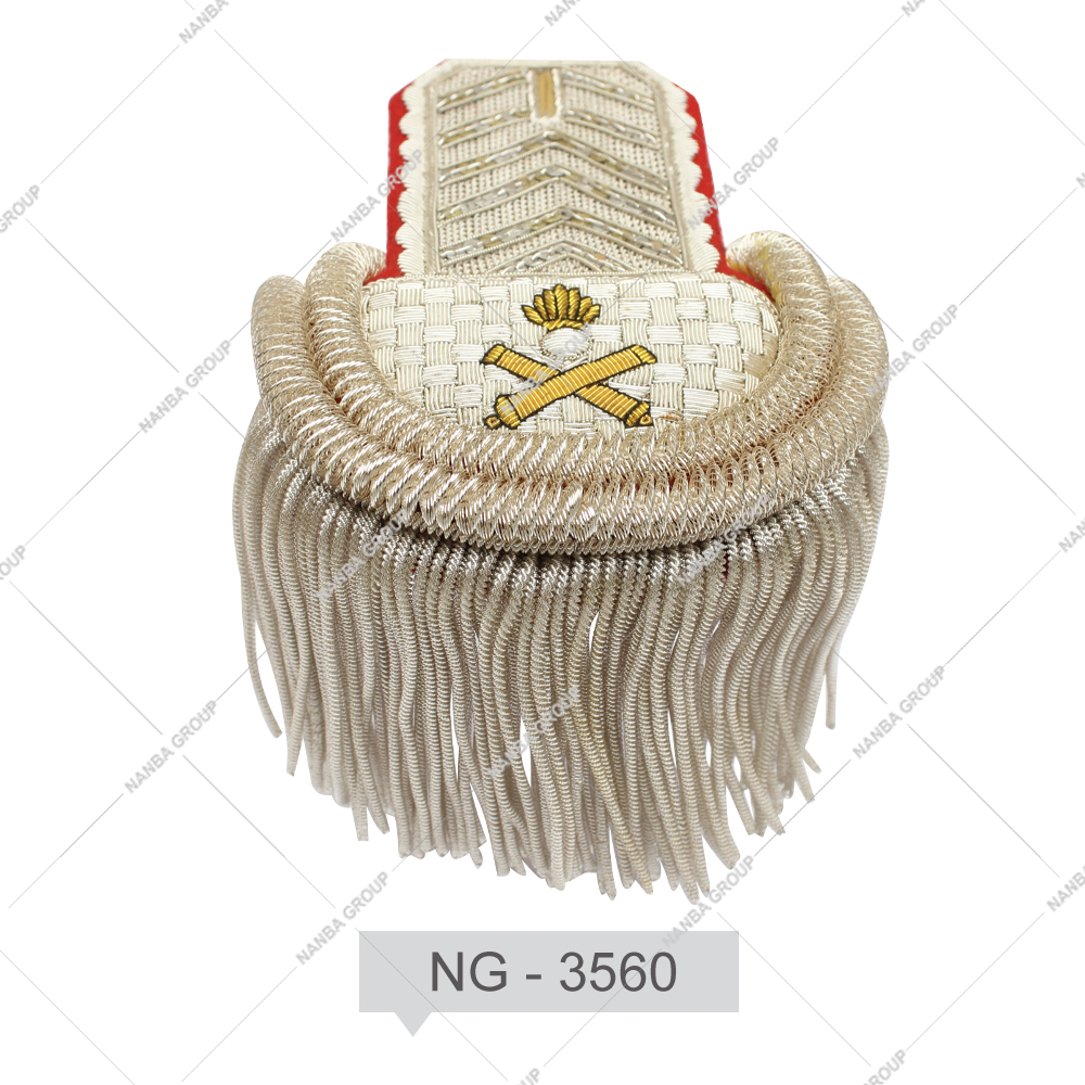 NG - 3560 Factory Prices Hard Shoulder Boards Epaulettes Ceremonial Uniforms Ceremonial Epaulettes Ceremonial Rank Epaulettes Sale - Image 1