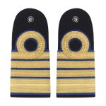 Wholesale Shoulder Boards for Royal Uniform Ranks in Black 100% Wool Cloth Custom Uniform