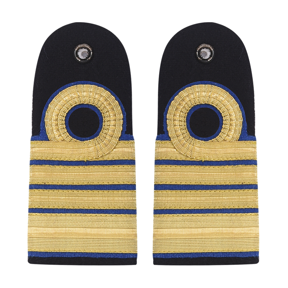 shoulder-epaulettes (1) Wholesale Shoulder Boards for Royal Uniform Ranks in Black 100% Wool Cloth Custom Uniform - Image 1