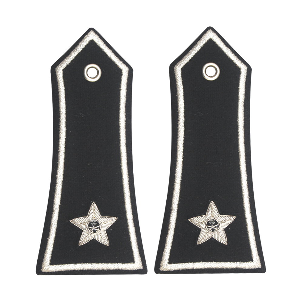 shoulder-epaulettes (101) Custom NANBA GROUP NG-3591 Eco-Friendly Embroidery Tactical Uniform Epaulets Shoulder Boards - Image 1