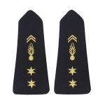 NANBA GROUP Eco-Friendly Embroidered Shoulder Epaulets Pin Badges Boards Model NG-3585 for Pilot Uniform Accessories (Fashion