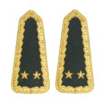 Customized Eco-Friendly Embroidery Uniform Shoulder Boards Epaulettes Shoulder Badges Wholesale Premium Quality