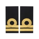 NANBA GROUP Eco-Friendly Embroidered PVC Cotton Shoulder Epaulets Pin Badges Boards Model NG-3595 Pilot Uniform Accessories