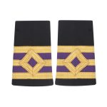 Design Plain Shoulder Epaulets Embroidery Patch Uniform Accessories Epaulettes Shoulder Board Woven Fabric Epaulet