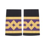 Customized Eco-Friendly Embroidered Sew-On Fabric Pilot Rank Epaulette Shoulder Badge for Pilot Uniforms Accessories Promotional