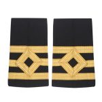 OEM Eco-Friendly Embroidery Uniform Shoulder Board Multi Stripe High Quality Customized Pilot Epaulets