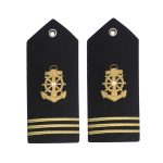 Wholesale NANBA GROUP Shoulder Boards for Royal Uniform Ranks in Black Other Materials Eco-Friendly Embroidery Custom Uniform