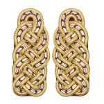 Wholesale Shoulder Boards General Epaulettes WWII WW2 German General Epaulettes Royal Formal Dress Shoulder Boards Badges