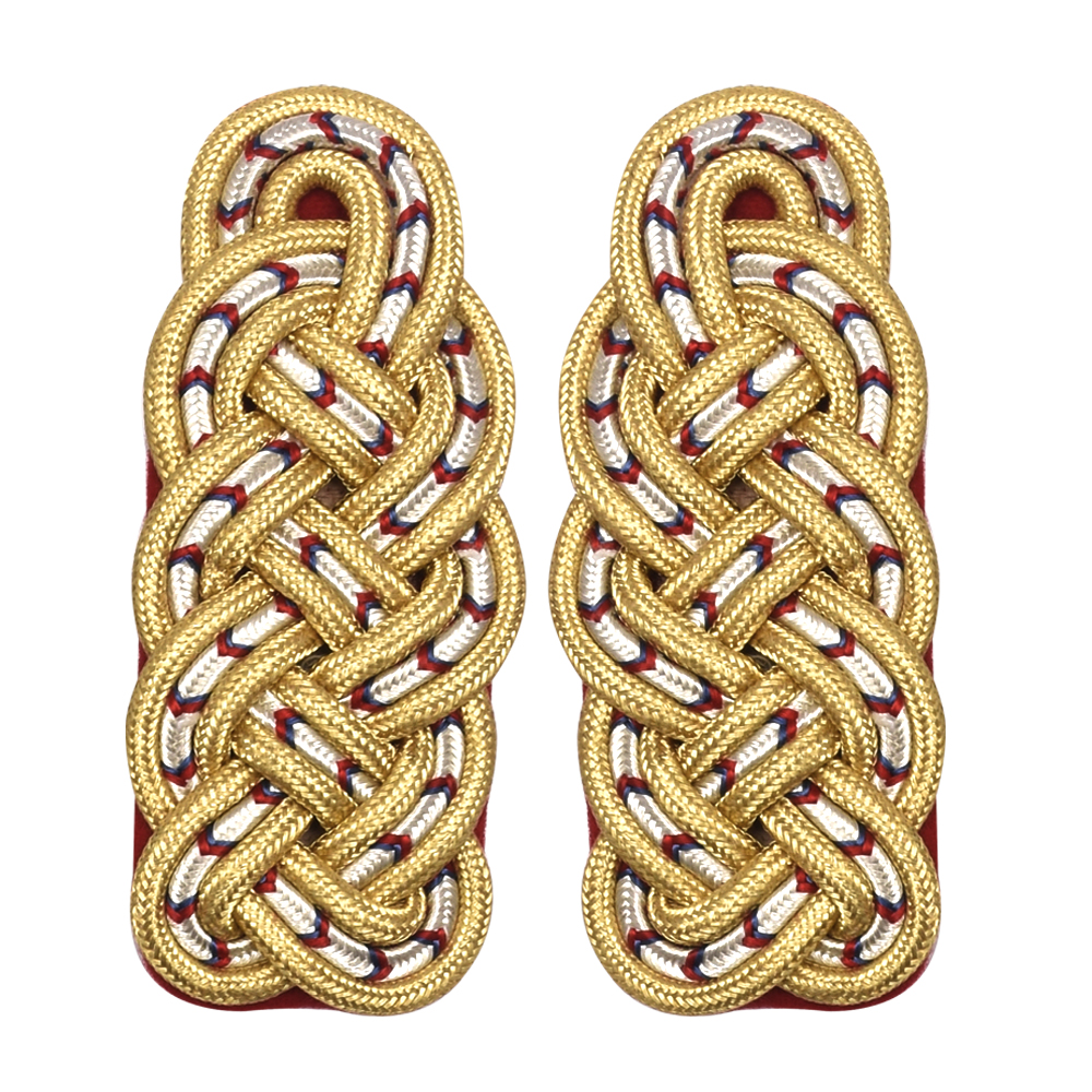 shoulder-epaulettes (18) Wholesale Shoulder Boards General Epaulettes WWII WW2 German General Epaulettes Royal Formal Dress Shoulder Boards Badges - Image 1