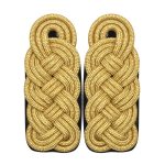 Professional Ceremonial Stripes Bar Epaulets Shoulder Boards Uniform Badges Polyester/Cotton Unisex