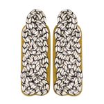 Wholesale Epaulette Shoulder Boards OEM General Shoulder Board Customized Corded Shoulder Boards Ceremonial Uniform Epaulette