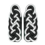 High Quality Custom Formal Security Uniform Accessories Epaulets Pilot Epaulettes Badge Shoulder Boards