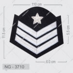 Wholesale Price Low MOQ NANBA GROUP Custom Stylish Eco-Friendly Lightweight Satin Fabric Chevron Embroidery No Strap