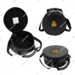 NANBA GROUP 33rd Degree Scottish Rite Crown Cap Case Double Eagle Black Imitation Leather Lightweight Customizable Soft Bag