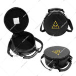 33nd Degree Scottish Rite Crown Cap Case-Black Imitation Leather Zipper Closure Lightweight Excellent Protection