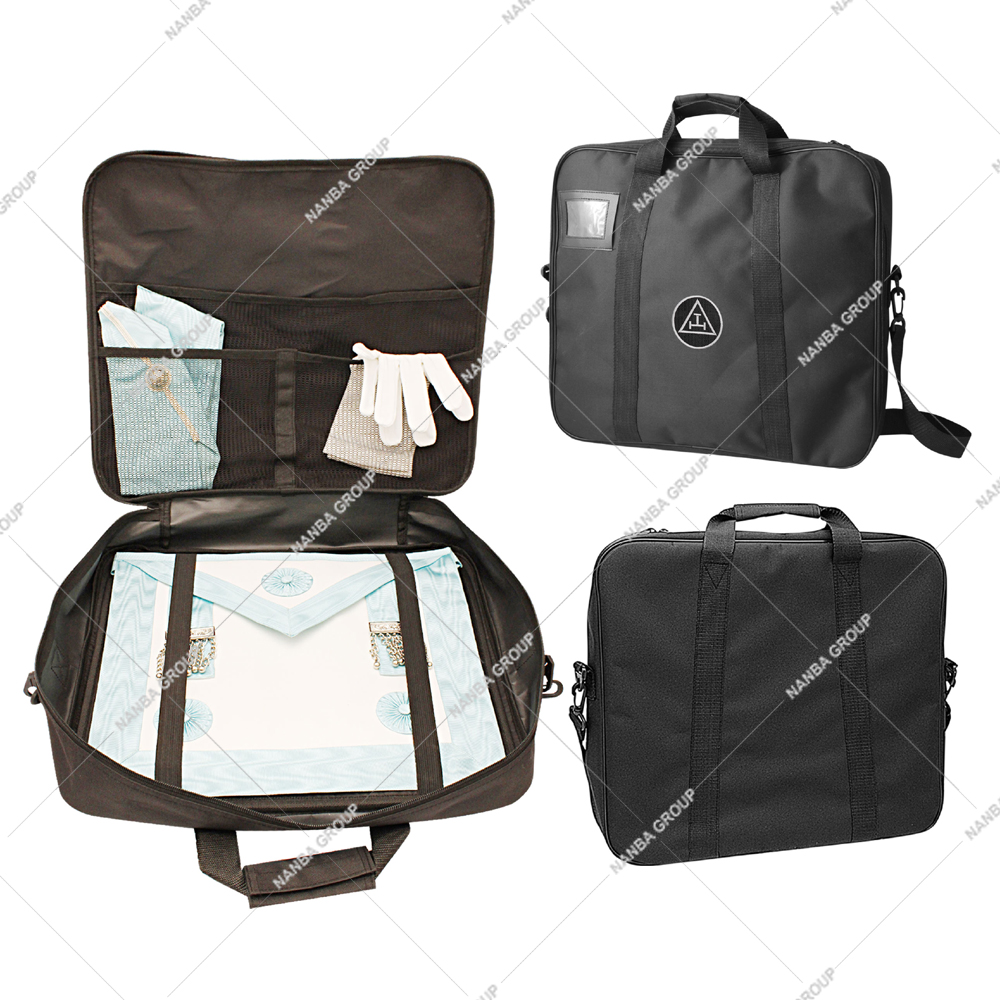 Phot-07 Royal Arch Soft Case – Direct Silver Embroidery | Cordura Freemason Bag with Strap & Inner Pocket – MM/WM - Image 1