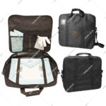 Masonic Apron Carrying Case D.O.I-Cordura Fabrics-Lightweight Square Shape Masonic Regalia WM/MM & Provincial Apron Case (MM/WM)