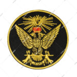 33rd Degree Scottish Rite Freemasonry Embroidered Iron-On Patch 'Wings Up' Emblem for Hats & Apparel