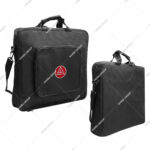 MM-WM Corduroy Zipper Lightweight Luxury Soft Case with Pocket Masonic Apron Carrying Shoulder Bag / Regalia Kit Bag Royal Arch