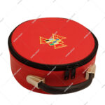 Imitation Leather Masonic Royal Arch Past High Priest Crown Cap Carrying Case