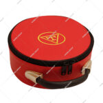 Red Imitation Leather Case Designed for Storing Masonic Royal Arch Crown Caps
