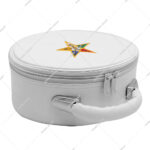 Machine Embroidery OES Star Case, Deluxe Masonic Cap Case, Imitation Leather, Hat/Cap